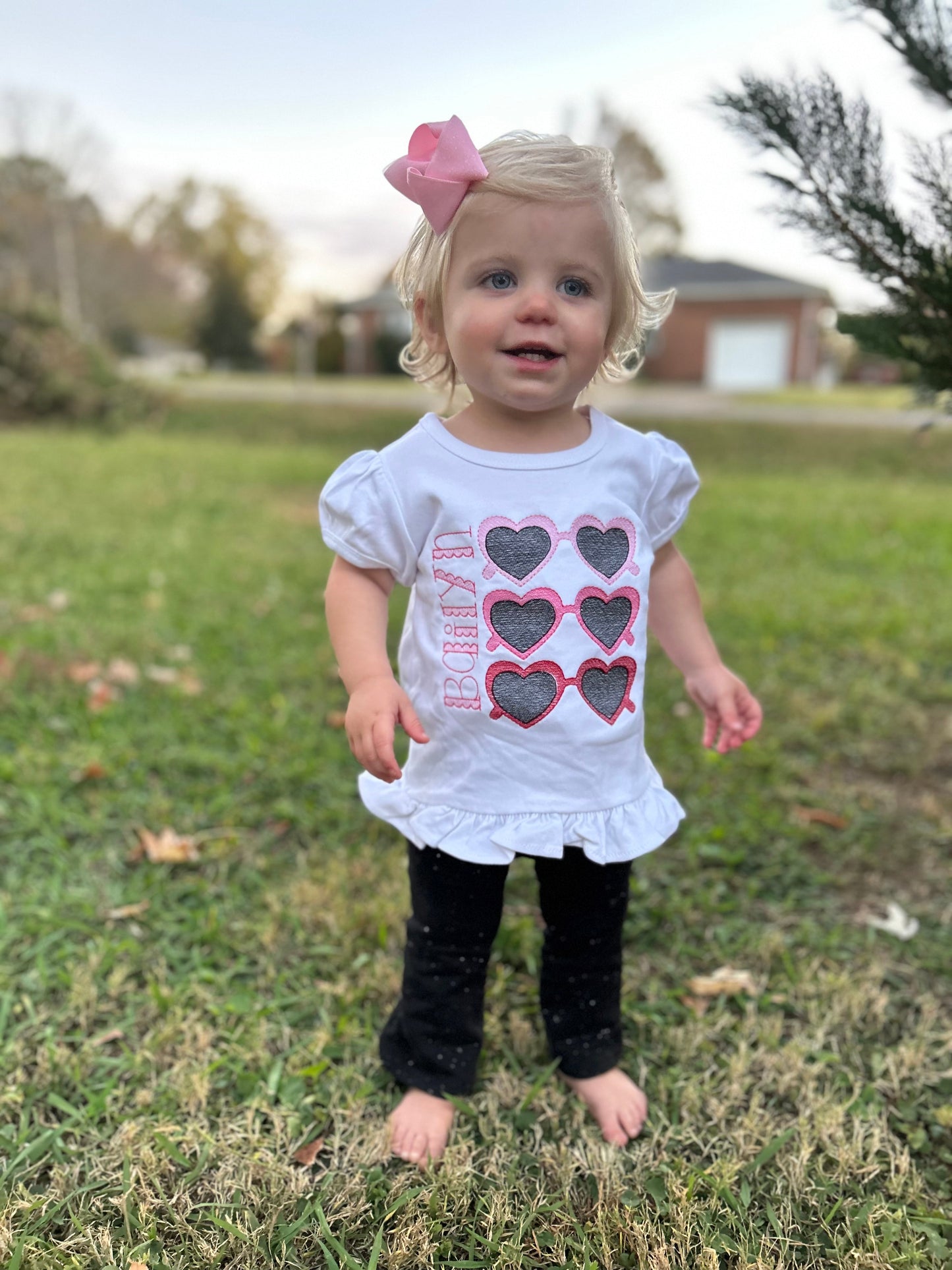 Sketch Valentines Day Embroidered Shirt - Early Feb ship