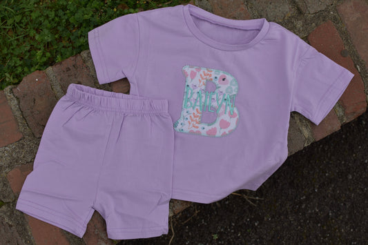 Applique Letter Biker Sets - Mid May Ship