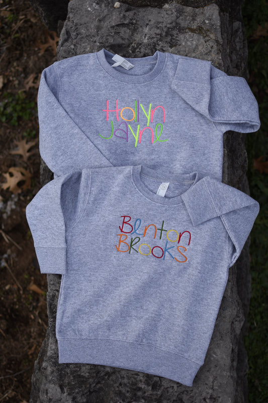BC Name Sweatshirts