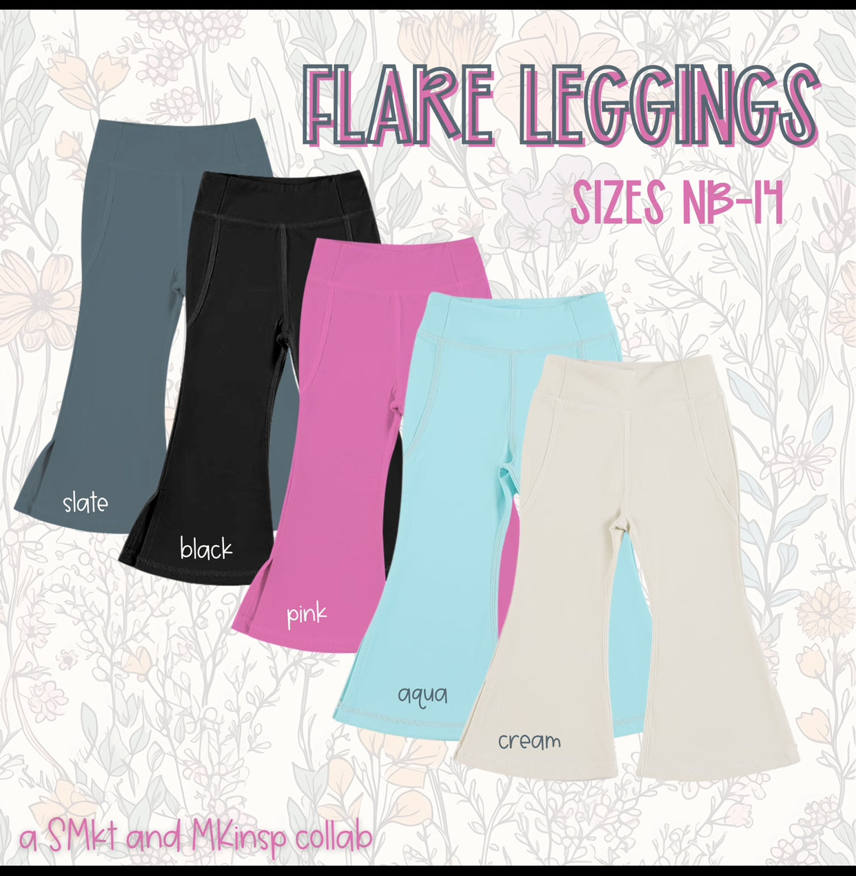 Flare Leggings - Late March Ship