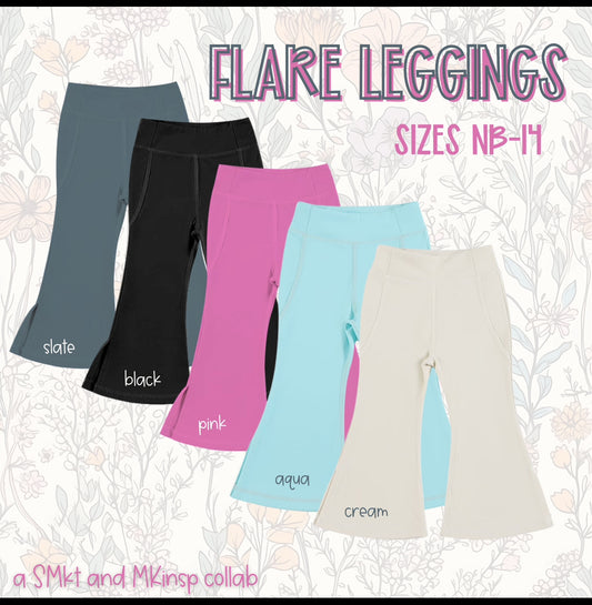 Flare Leggings - Late March Ship