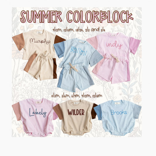 Summer Colorblock
